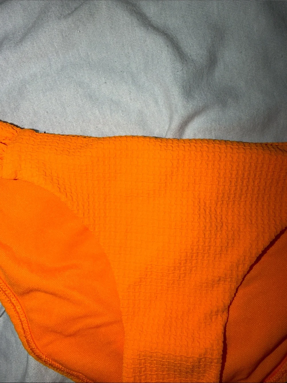 Body Glove Women’s Orange Bikini Bottom - Classic Cut/full coverage